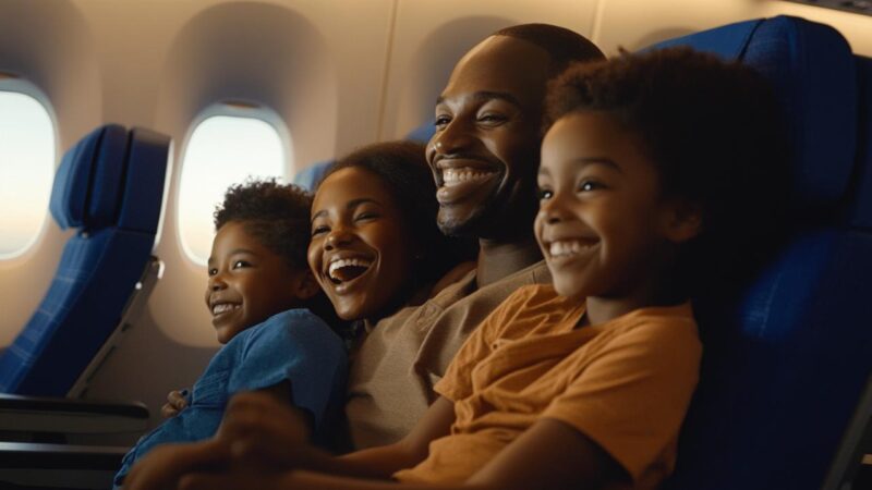 Budget voyage reduit : United Airlines va alleger les frais de sieges familiaux pour les parents voyageurs