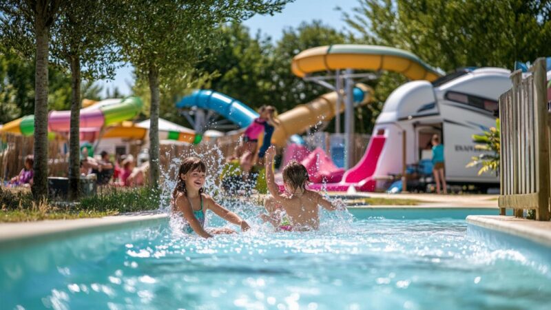 Les avantages d&rsquo;un camping avec parc aquatique en Normandie